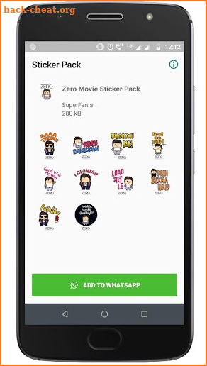 Stickers by Red Chillies Ent - WAStickerApps screenshot