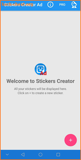 Stickers Creator Ad screenshot