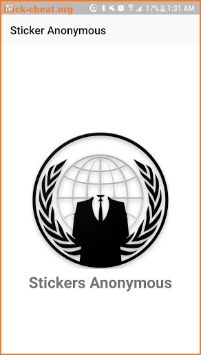Stickers de Anonymous Hackers screenshot