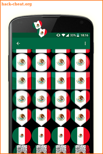 Stickers de Banderas de México screenshot