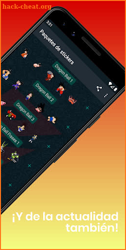 Stickers de Dragon Ball para WhatsApp screenshot