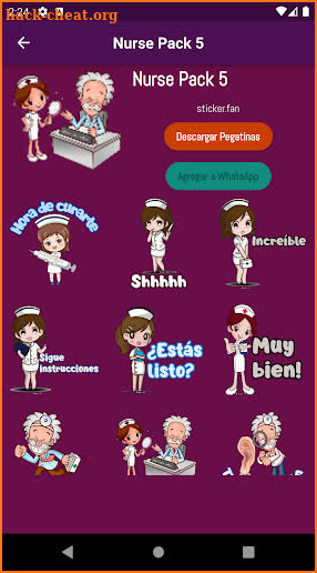 Stickers de Enfermeria screenshot