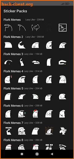Stickers de Flork Memes para WhatsApp screenshot
