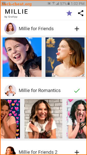 Stickers de Millie Bobby Brown screenshot