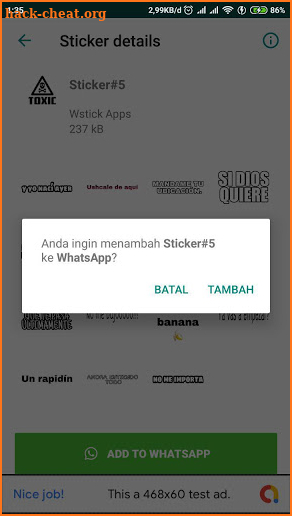 Stickers de Novios tóxicos Para WhatsApp screenshot