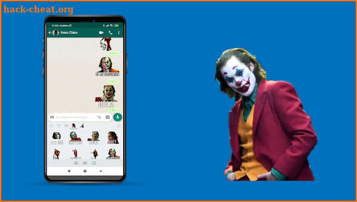 Stickers del Joker para WhatsApp screenshot