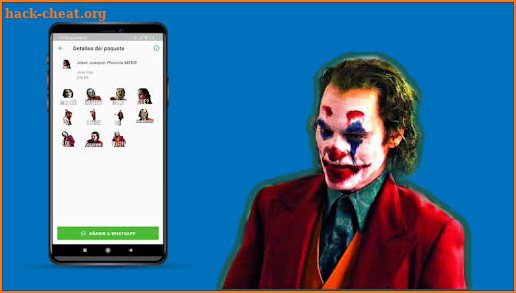 Stickers del Joker para WhatsApp screenshot