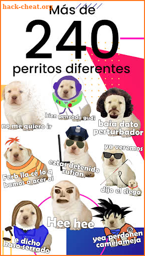Stickers del Perrito Triste para WhatsApp 🐶 screenshot
