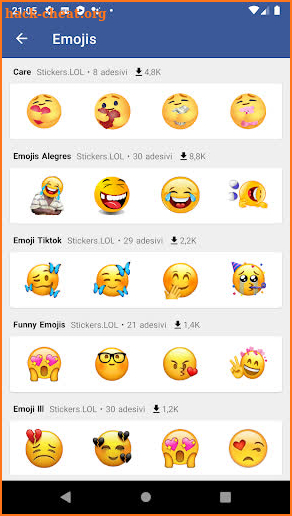 Stickers Emojis New Sticker Maker - WAStickerApps screenshot