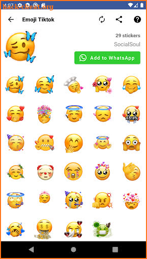 Stickers Emojis New Sticker Maker - WAStickerApps screenshot