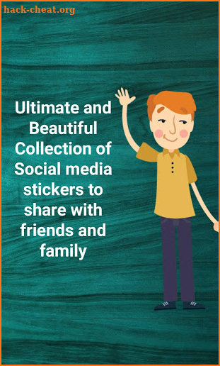 Stickers for facebook screenshot
