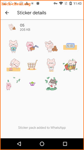 Stickers for free screenshot