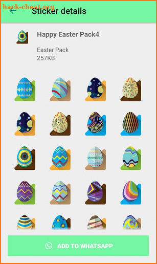 Stickers for Happy Easter screenshot