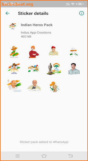 Stickers for Indian screenshot