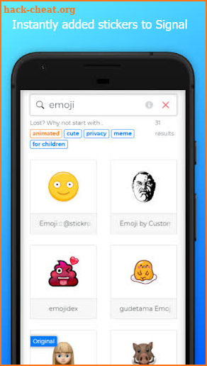 Stickers for Signal Messenger screenshot