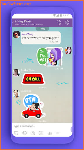 Stickers for Viber Messenger & Video Call 2020 screenshot