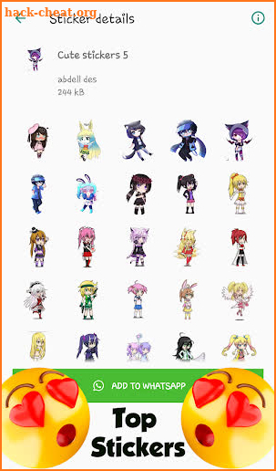 stickers for whatsapp anime screenshot