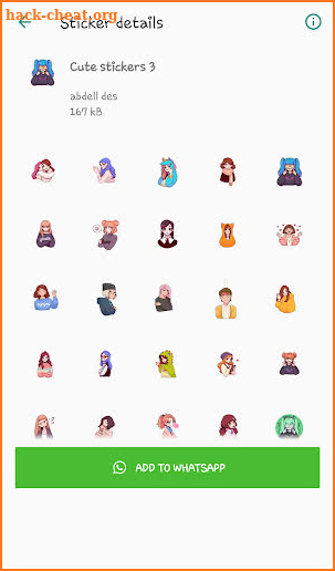stickers for whatsapp anime screenshot