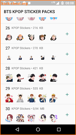 Stickers For Whatsapp - KPOP screenshot
