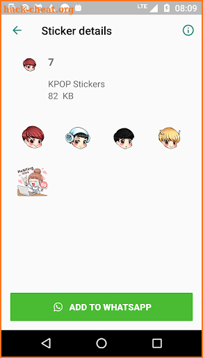 Stickers For Whatsapp - KPOP screenshot
