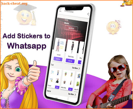 Stickers for Whatsapp : New Emoji Stickers 2020 screenshot