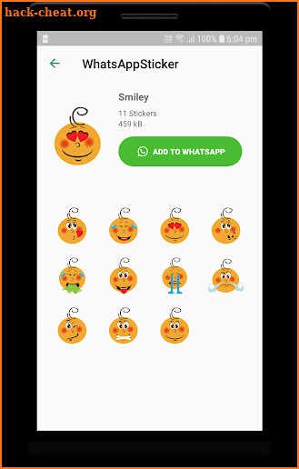 Stickers for WhatsApp - Personal Stickers screenshot