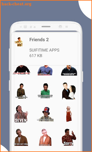 Stickers Friends - WAStickerApps screenshot