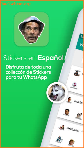 😹 Stickers in Spanish - WAStickerApps 😼 screenshot