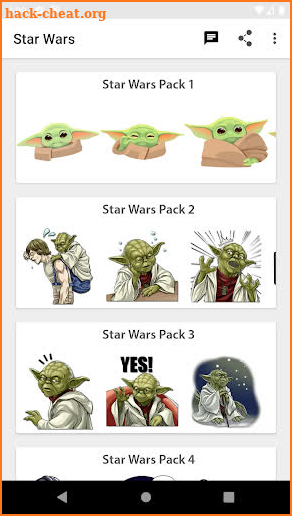Stickers Jedis & Siths, WastickerApps screenshot