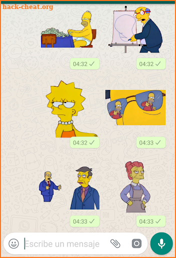 Stickers Memes de los Simpsons - WAStickerApps screenshot
