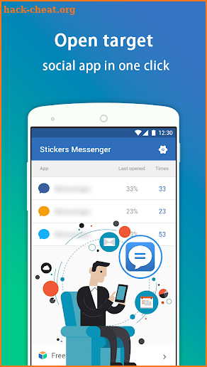 Stickers Messenger screenshot