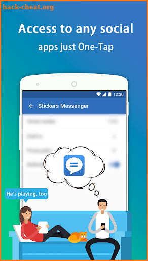 Stickers Messenger screenshot