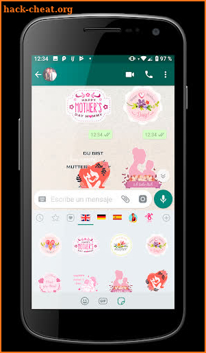 🌸👩‍👦Stickers mother's day for WhatsApp screenshot