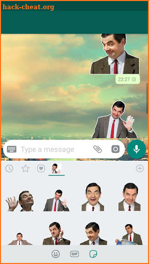 Stickers Mr bean For Whatsapp - WAStickerapps screenshot