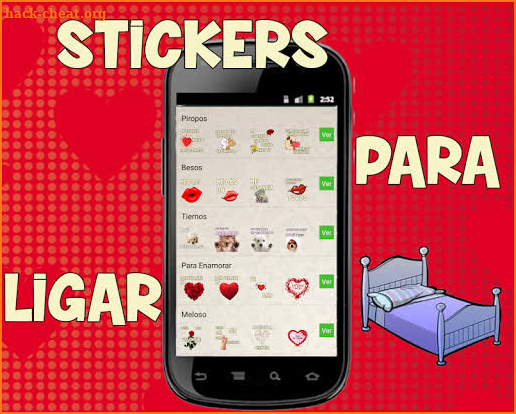 Stickers para Ligar screenshot