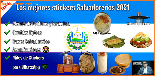 Stickers Salvadoreños 🇸🇻 Frases Guanacas y Memes screenshot