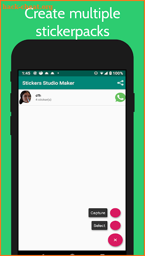 Stickers Studio - make stickers for Whats screenshot