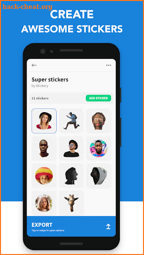 Stickery - Sticker maker for WhatsApp and Telegram screenshot