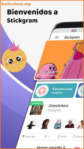 Stickgram screenshot
