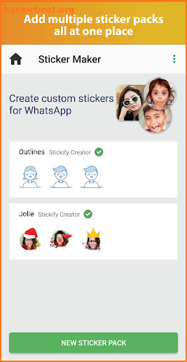 Stickify: Sticker Maker for WhatsApp screenshot