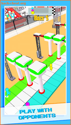 Stickman 3D Racing - Popular 3D Run Game screenshot