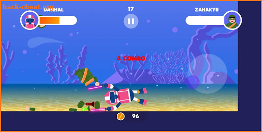 Stickman Aquawar screenshot