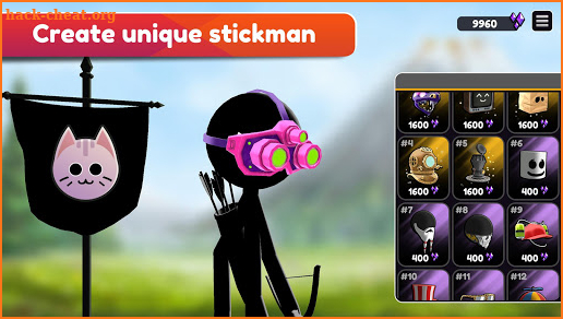 Stickman Archer online screenshot