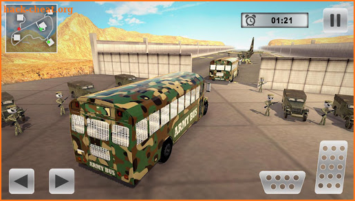 Stickman Army Transporter Airplane Cargo screenshot