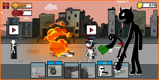 Stickman Army: World War Legacy Fight screenshot