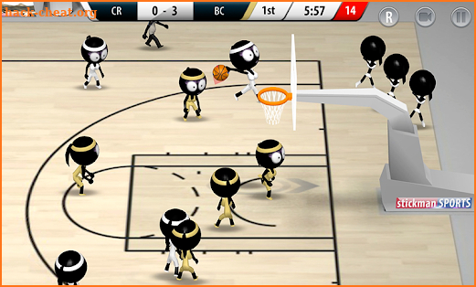 Stickman Basketball 2017 screenshot