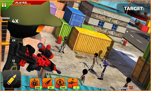 Stickman Battle : Online Shooter 3D screenshot
