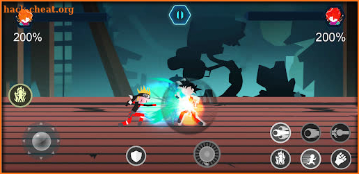 Stickman battle Shadow - warriors Dragon Legend screenshot