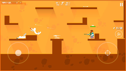 Stickman Battles: Online Shooter screenshot