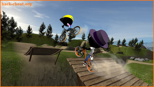 Stickman Bike Battle screenshot